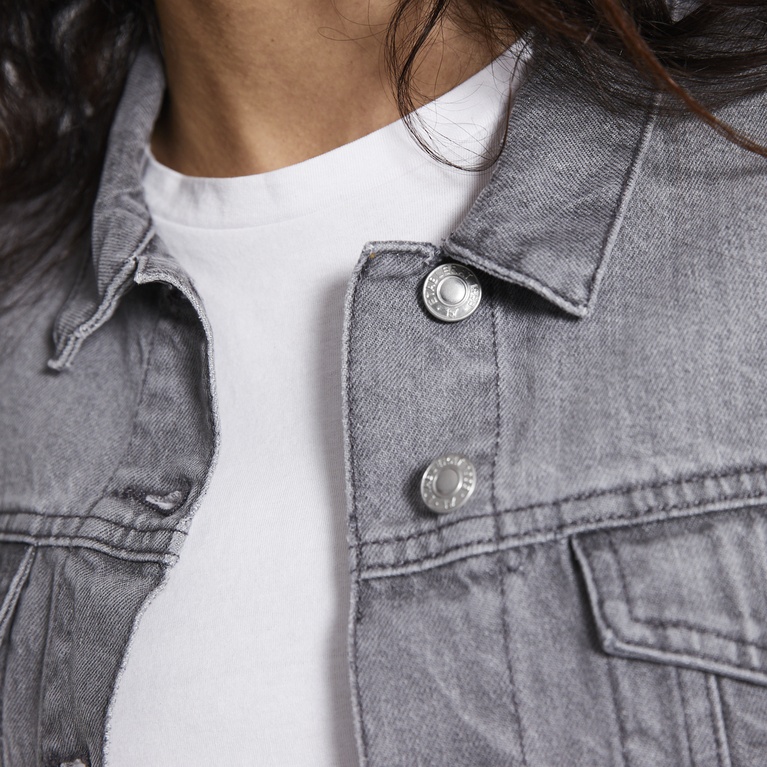 Cropped denim jacket "Own"